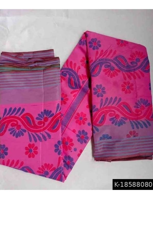 Pink blended Saree
