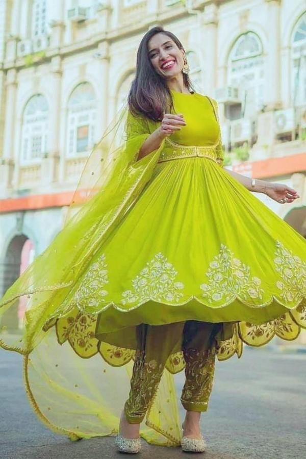 EMBROIDERED ANARKALI GOWN