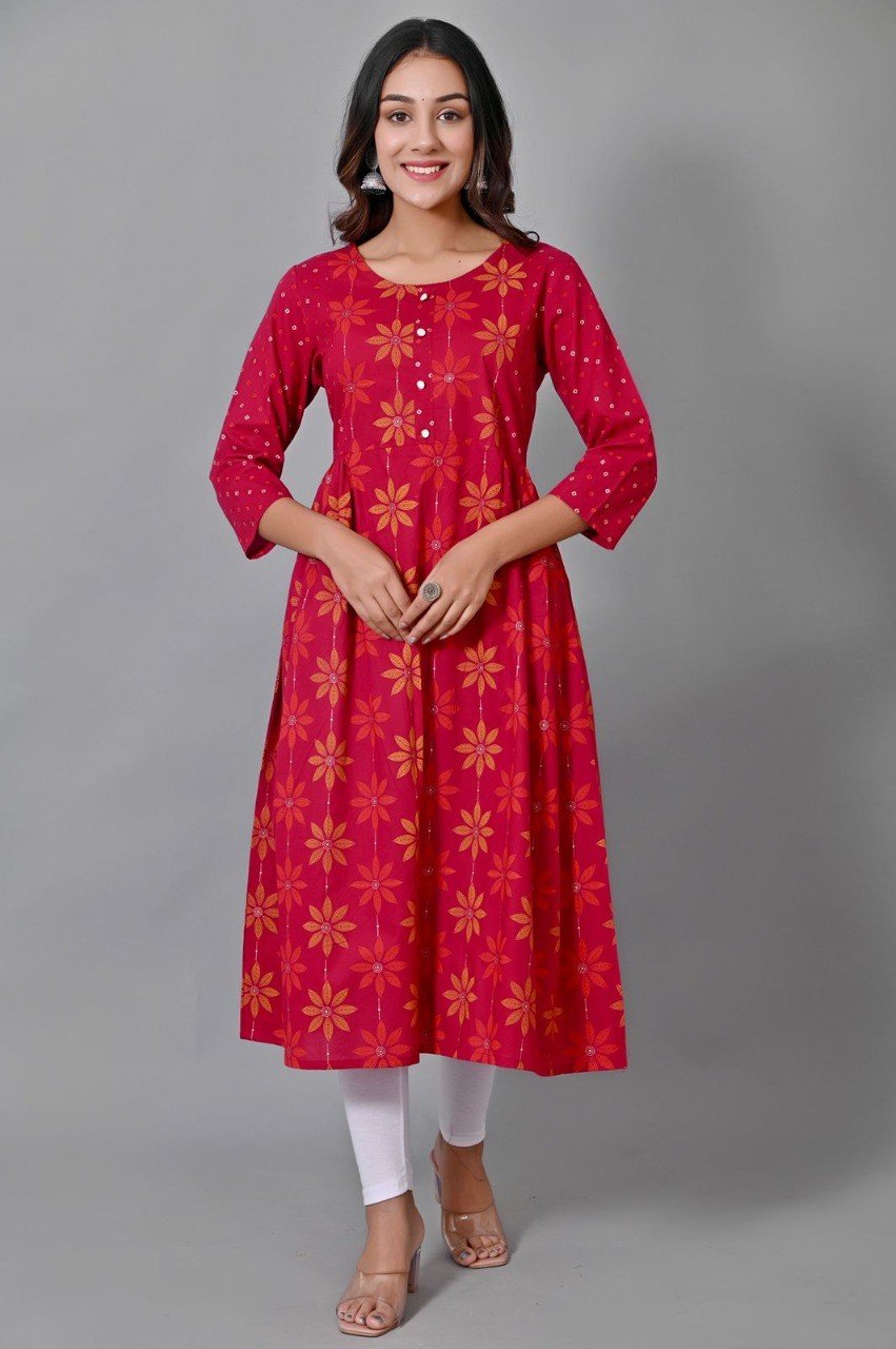 Long Kurti with design